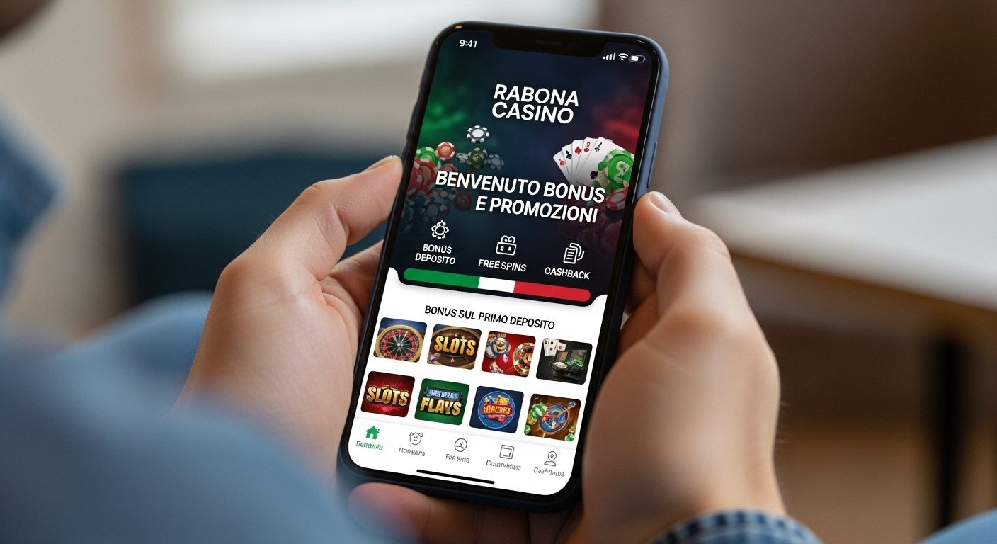 Casinò mobile e app rabona bonus